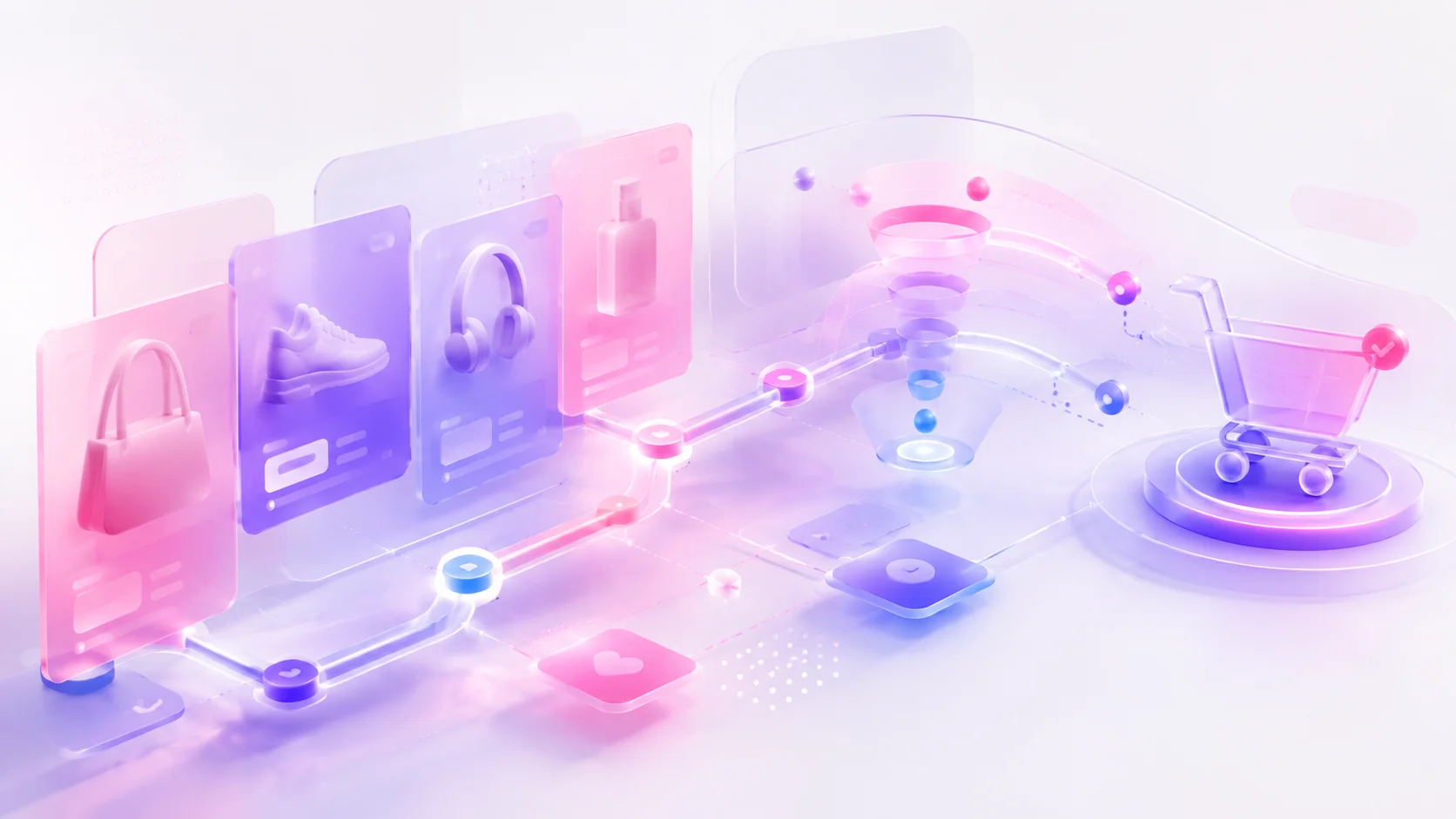 Illustration éditoriale pour l’article : Site vitrine, e-commerce ou application web : comment faire le bon choix ?