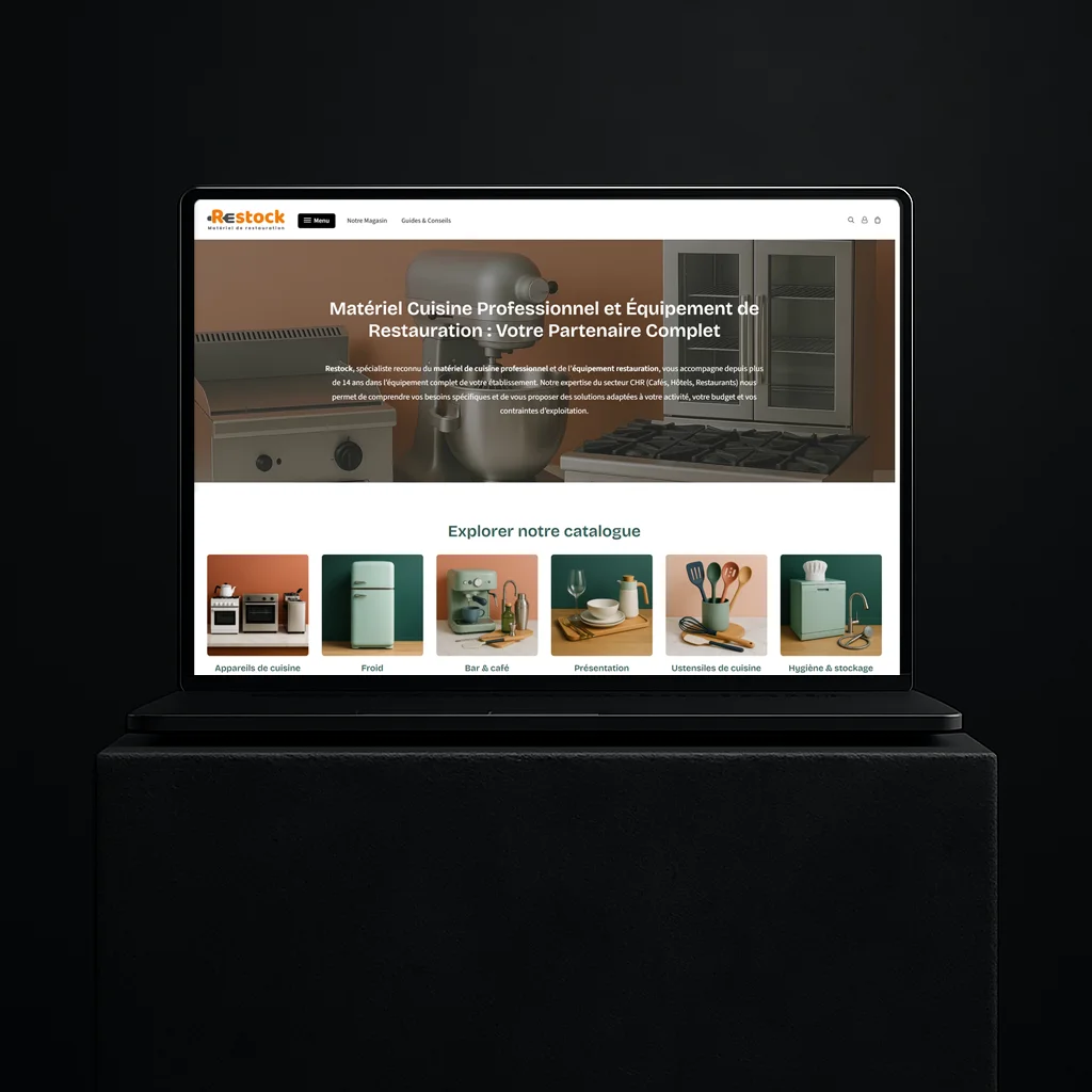 Restock - E-commerce B2B Automatisé