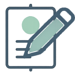 Icône représentant l’aide à la rédaction de contenu optimisé pour le SEO