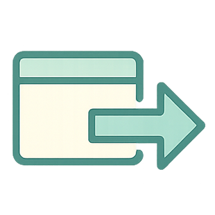 Icône d’une landing page optimisée pour la conversion