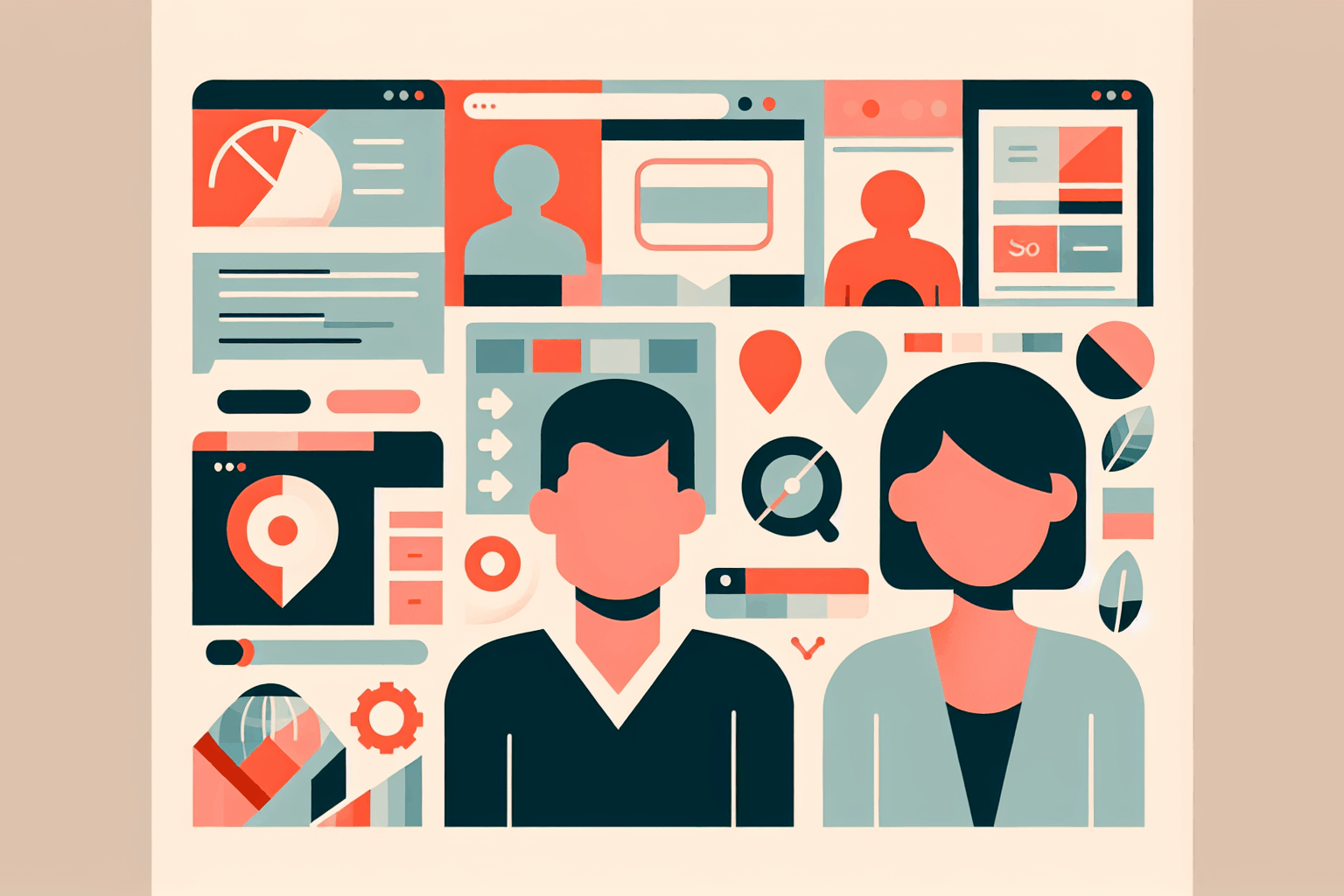 Illustration d'un site e-commerce pour les entreprises à Pau
