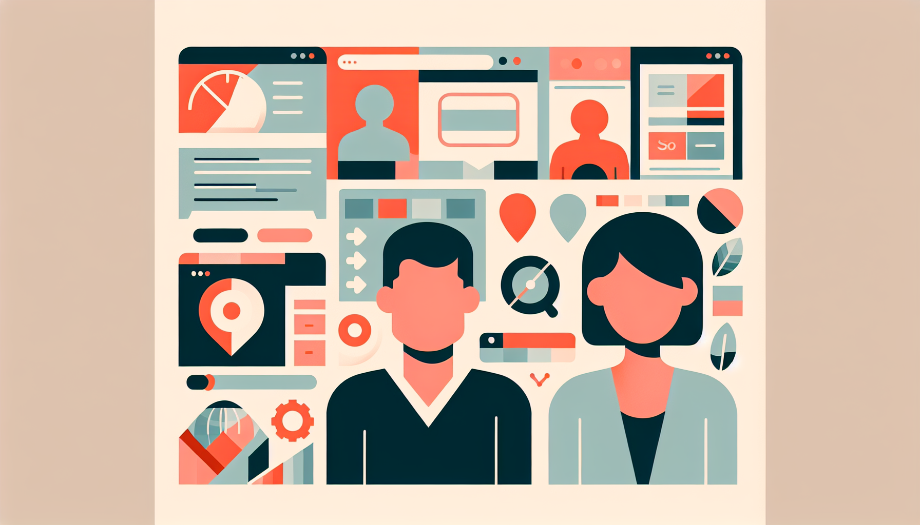 Illustration d'un site e-commerce pour les entreprises à Pau