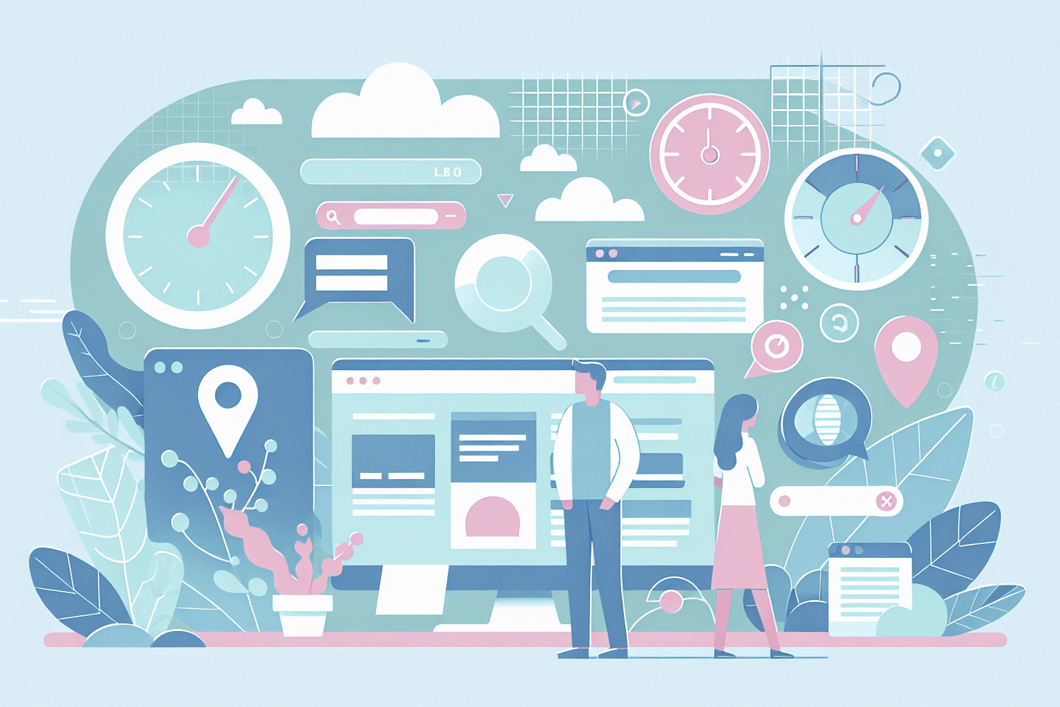 Illustration des tendances en marketing digital pour les PME à Pau en 2025